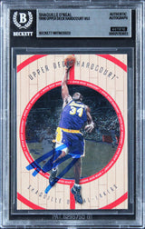 Shaquille O'Neal Signed 1998 Upper Deck Hardcourt #53 Card Auto 10! BAS Slabbed