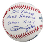 Pete Rose "Mr Trump Make America Strong Again" Signed OML Baseball BAS #BV01137
