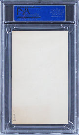 Senators Walter Johnson Signed & Inscribed 3x5 Index Card Auto 10! PSA Slabbed