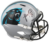 Panthers Luke Kuechly Signed Full Size Speed Rep Helmet W/ Case BAS Witnessed