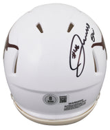 Texas Joseph Ossai Authentic Signed Speed Mini Helmet W/ Case BAS Witnessed