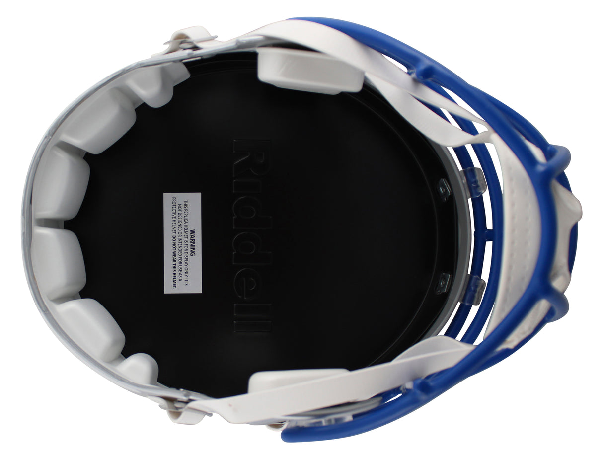 Seahawks Byron Murphy II Signed 1983-01 TB F/S Speed Rep Helmet W/ Case BAS Wit