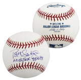 Royals Bret Saberhagen "No Hitter 8/26/91" Signed OML Baseball BAS #BV01116