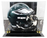 Eagles Brian Dawkins Signed Full Size Speed Rep Helmet W/ Case BAS Witnessed