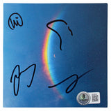 Coldplay Martin, Berryman, Champion +1 Signed Moon Music CD Insert w/ Disk BAS