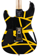 Eddie Van Halen Signed 9/24/04 Stage-Used & Hand-Striped 2004 "Bumblebee" Guitar