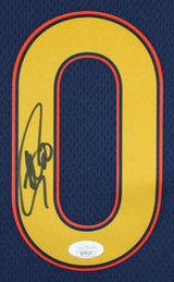 Warriors Stephen Curry Authentic Signed Navy Blue Nike Swingman Jersey JSA