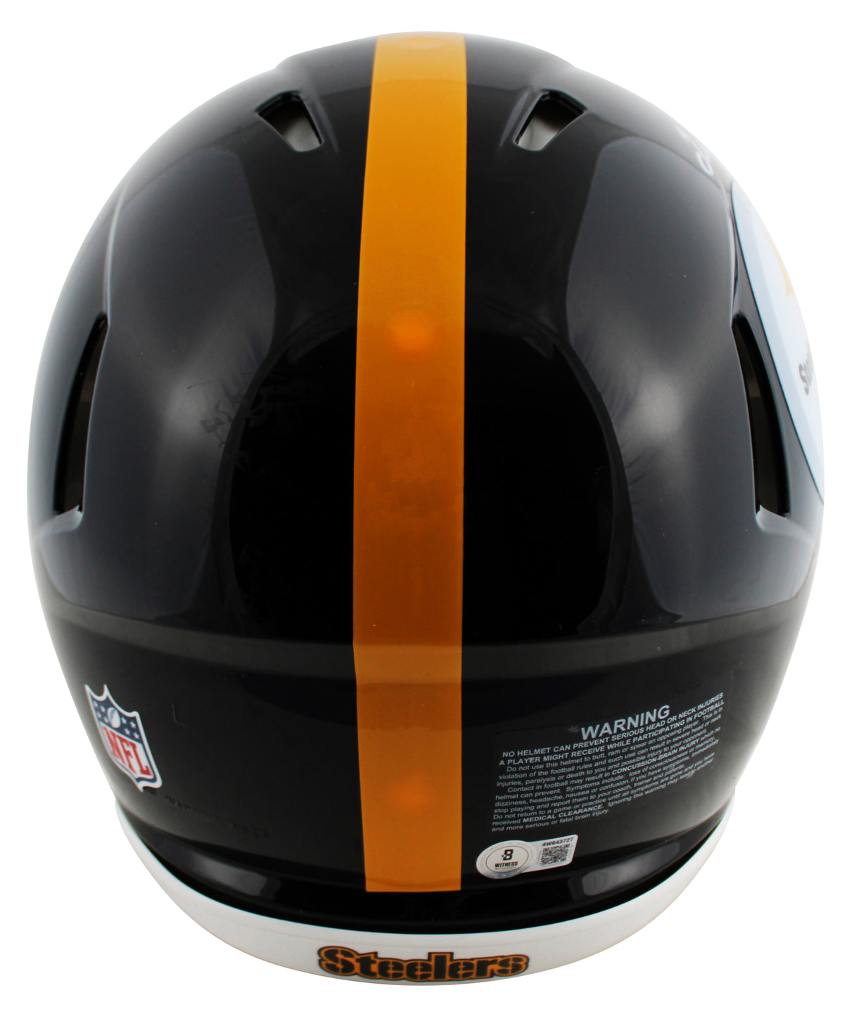 Steelers Terry Bradshaw Signed Full Size Speed Proline Helmet W/ Case BAS Wit