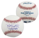 Royals Bret Saberhagen "CY 85 & 89" Authentic Signed OML Baseball BAS #BV01115