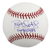 Royals Bret Saberhagen "CY 85 & 89" Authentic Signed OML Baseball BAS #BV01115