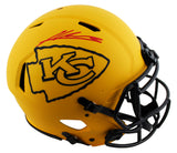 Chiefs Kenneth Walker III Signed Rave Full Size Proline Helmet BAS Witnessed
