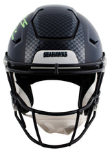 Seahawks Kenneth Walker III "SB LX MVP" Signed Speed Flex F/S Helmet BAS Witness