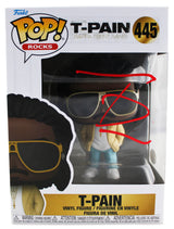 T-Pain Authentic Signed T-Pain #445 Funko Pop Vinyl Figure JSA #CE80215