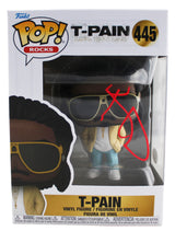 T-Pain Authentic Signed T-Pain #445 Funko Pop Vinyl Figure JSA #CE80216