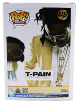 T-Pain Authentic Signed T-Pain #445 Funko Pop Vinyl Figure JSA #CE80216