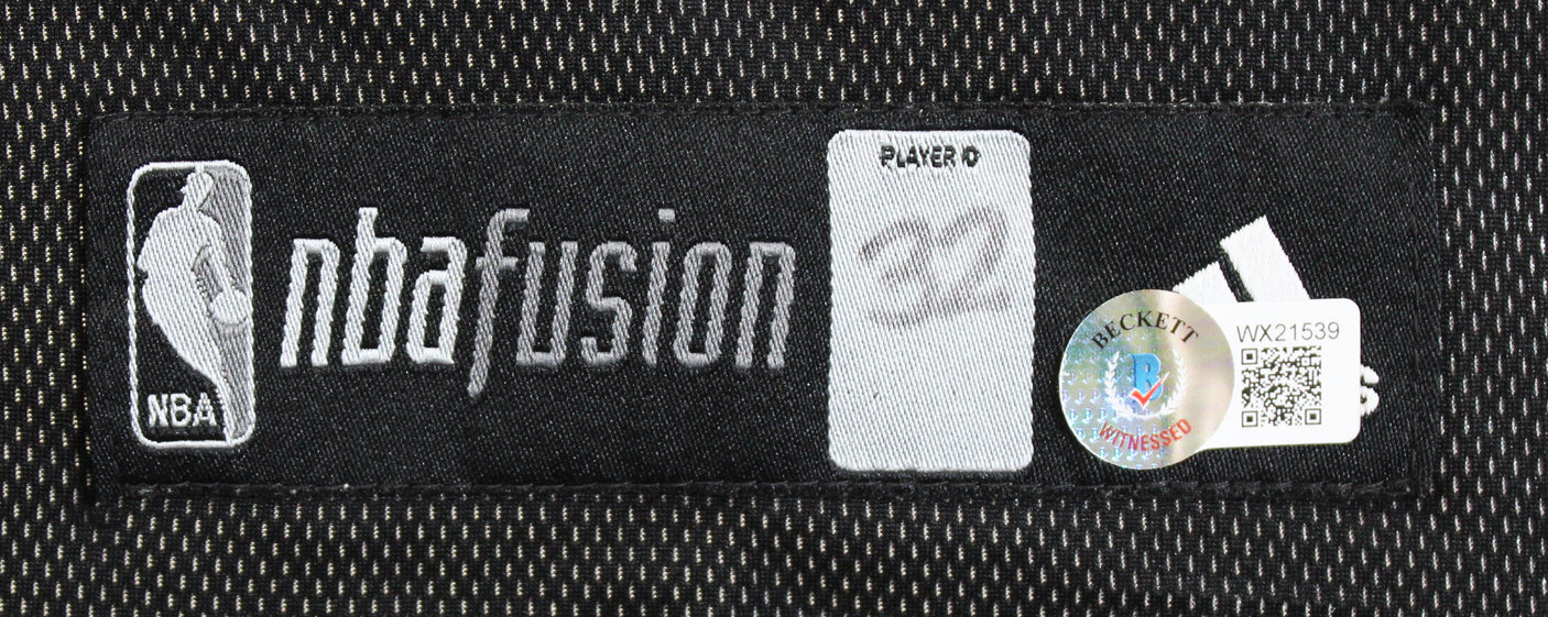 Shaquille O'Neal Signed Black Adidas Practice Reversible Jersey BAS W #WX21539