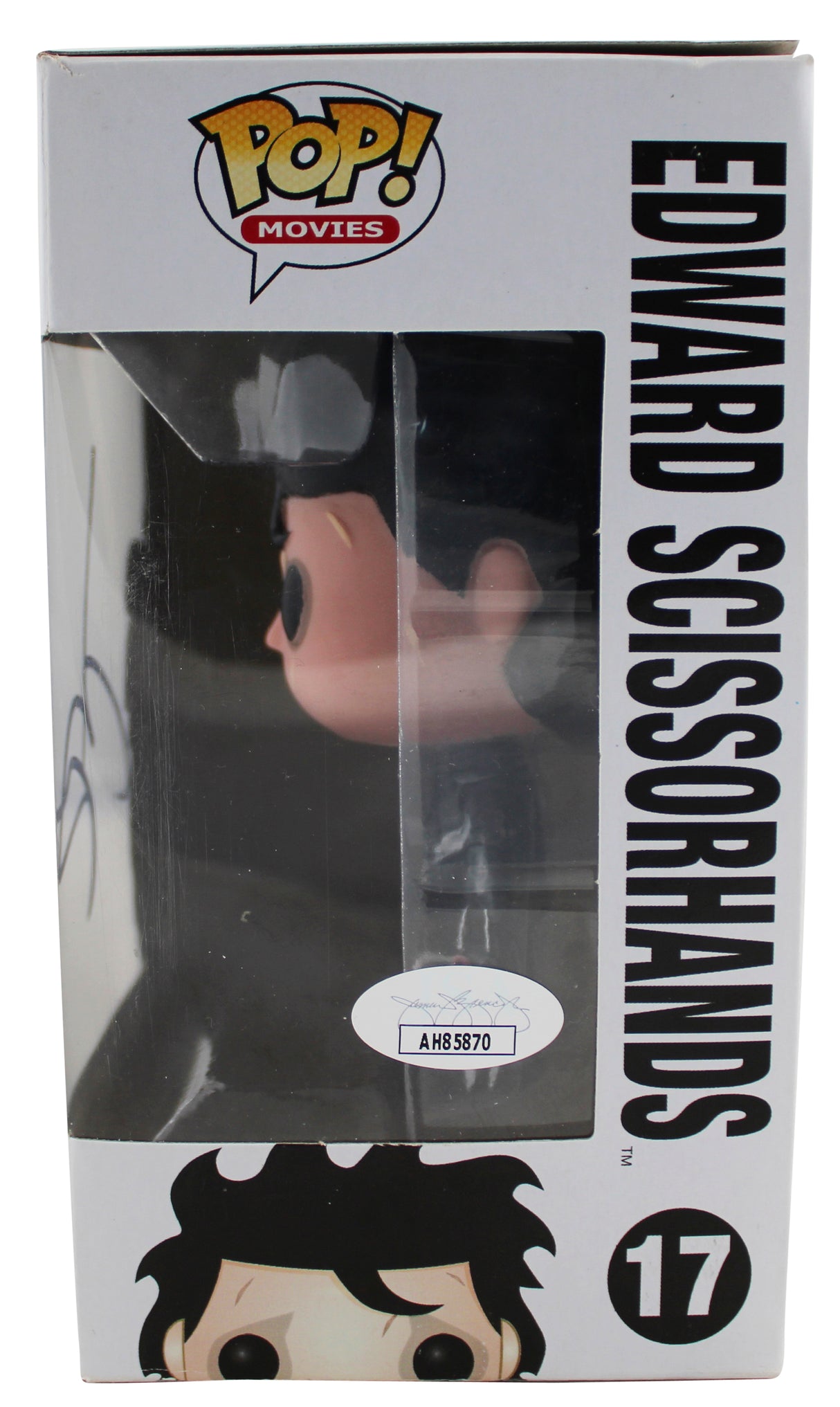 Johnny Depp Signed Edward Scissorhands #17 Funko Pop Vinyl Figure JSA #AH85870