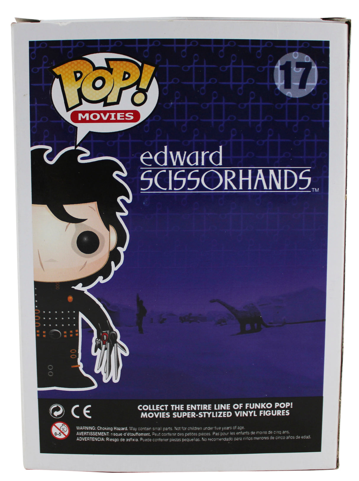 Johnny Depp Signed Edward Scissorhands #17 Funko Pop Vinyl Figure JSA #AH85870
