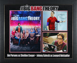 Jim Parsons & Johnny Galecki The Big Bang Theory Signed Framed Display BAS
