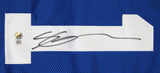 Ahmad "Sauce" Gardner Authentic Signed Blue Pro Style Jersey BAS Witnessed