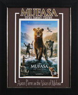 Aaron Pierre Mufasa: The Lion King Signed 11x14 Framed Photo BAS #BS05235