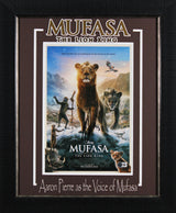Aaron Pierre Mufasa: The Lion King Signed 11x14 Framed Photo BAS #BS05235