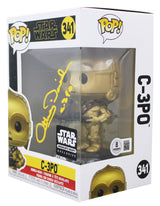 Anthony Daniels Star Wars "C-3PO" Signed #341 Funko Pop Figure BAS #BU60493