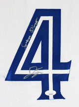 George Springer "Springer Dinger" Authentic Signed White Pro Style Jersey JSA