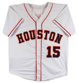 Carlos Beltran Authentic Signed White Pro Style Jersey Autographed BAS Witnessed