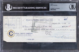 Marilyn Monroe Authentic Signed 3x8.5 1960 MM Productions Check BAS Slabbed