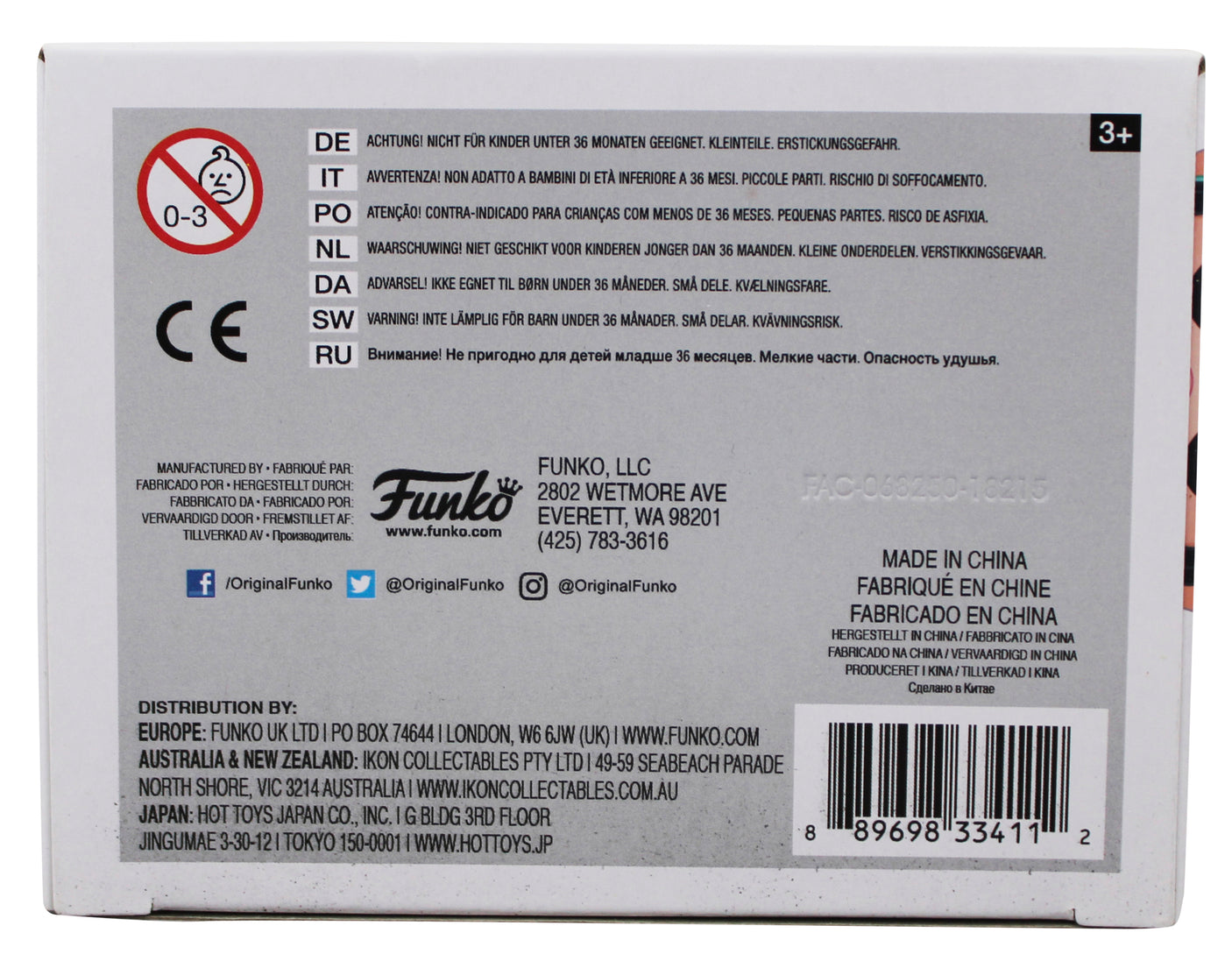 Sarah Silverman Wreck It Ralph Signed #07 Funko Pop Vinyl Figure BAS #BU60491