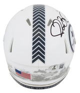 Steelers Jerome Bettis Signed Salute To Service III Speed Mini Helmet BAS Wit