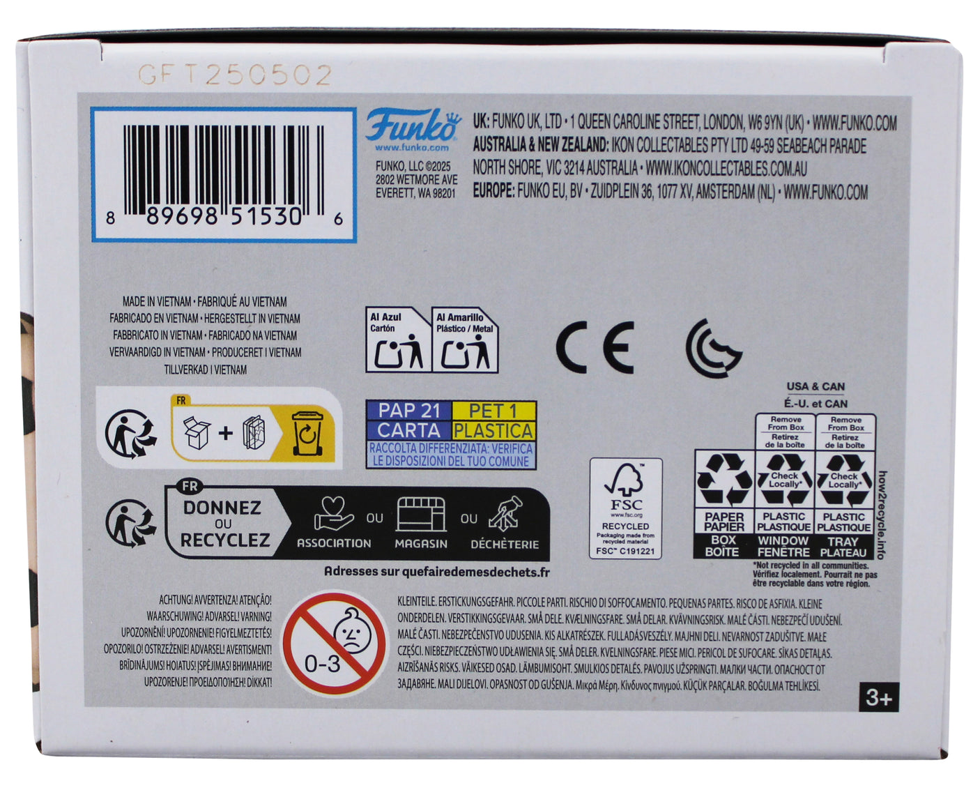 Jeff Cohen The Goonies "2x Insc" Signed #1066 Funko Pop Figure BAS #BU60495