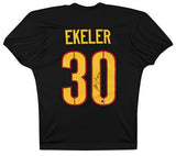 Austin Ekeler Authentic Signed Black Procut Style Jersey BAS Witnessed