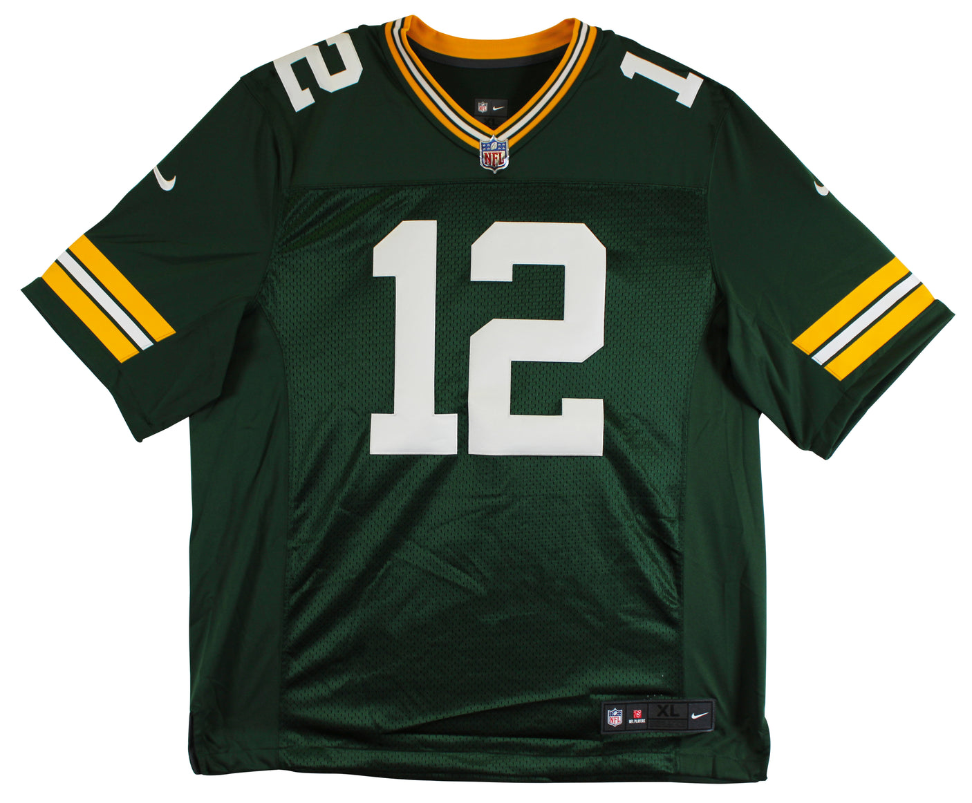 Packers Aaron Rodgers Authentic Signed Green Nike Jersey Autographed BAS
