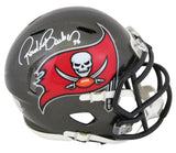 Buccaneers Ronde Barber Authentic Signed Speed Mini Helmet w/ Case BAS Witnessed