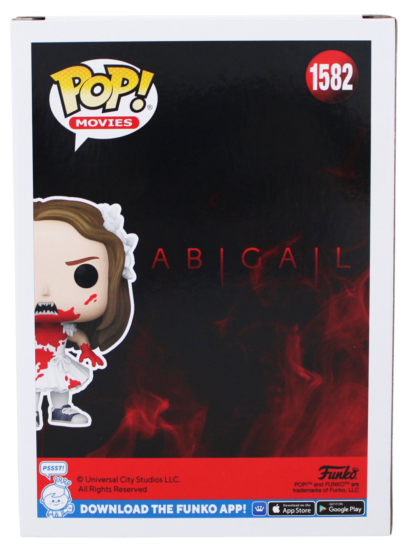 Alisha Weir Abigail Signed Abigail #1582 Funko Pop Vinyl Figure BAS #BU60490