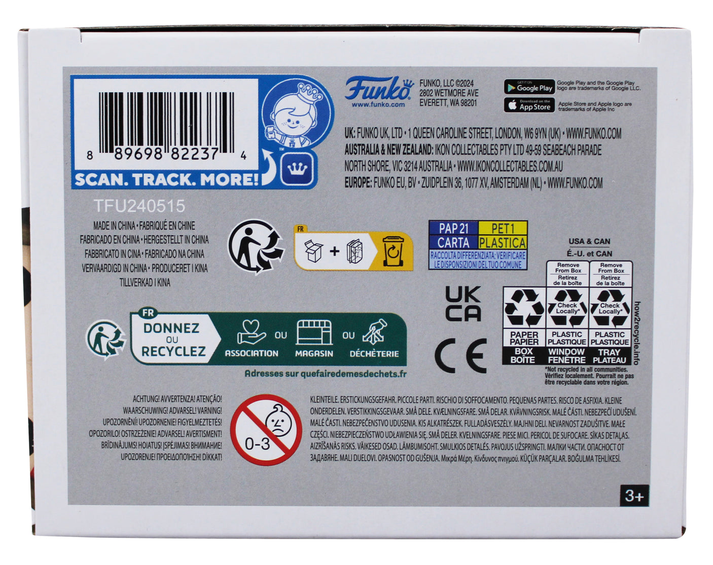 Alisha Weir Abigail Signed Abigail #1582 Funko Pop Vinyl Figure BAS #BU60490