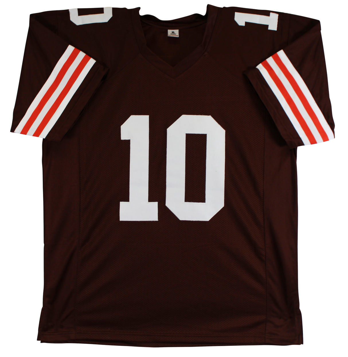 Quinshon Judkins Authentic Signed Brown Pro Style Jersey BAS Witnessed