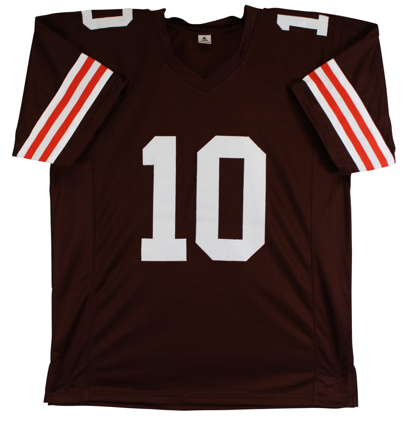 Quinshon Judkins Authentic Signed Brown Pro Style Jersey BAS Witnessed