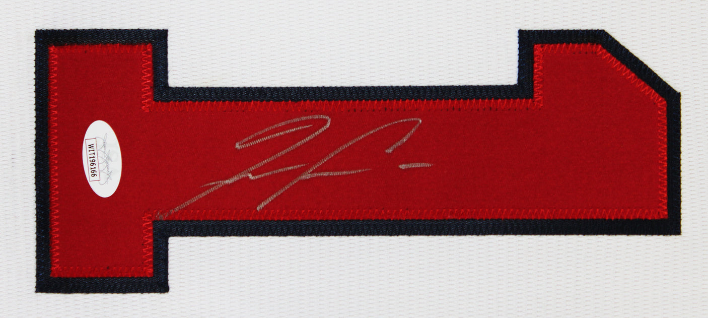 Braves Ronald Acuna Jr. Signed White Majestic Cool Base Jersey JSA W #WIT196166