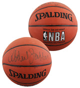 Lakers Kareem Abdul-Jabbar Authentic Signed Spalding I/O Basketball JSA #CS73767