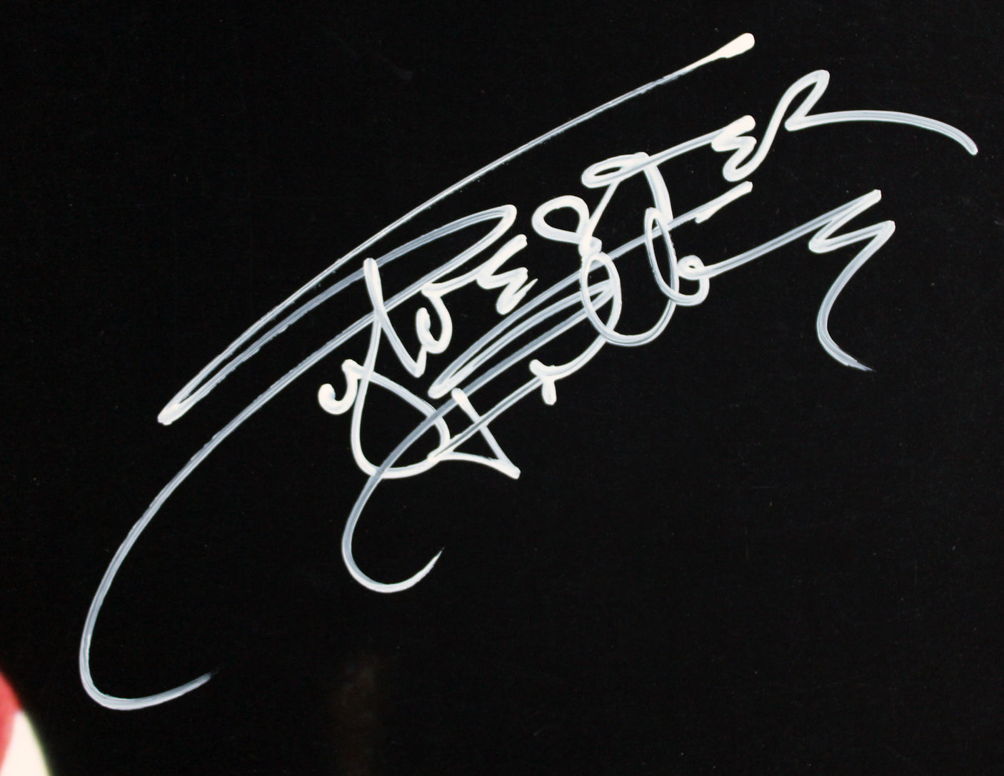 Sylvester Stallone Rocky Authentic Signed Horizontal Flag 16x24 Photo BAS