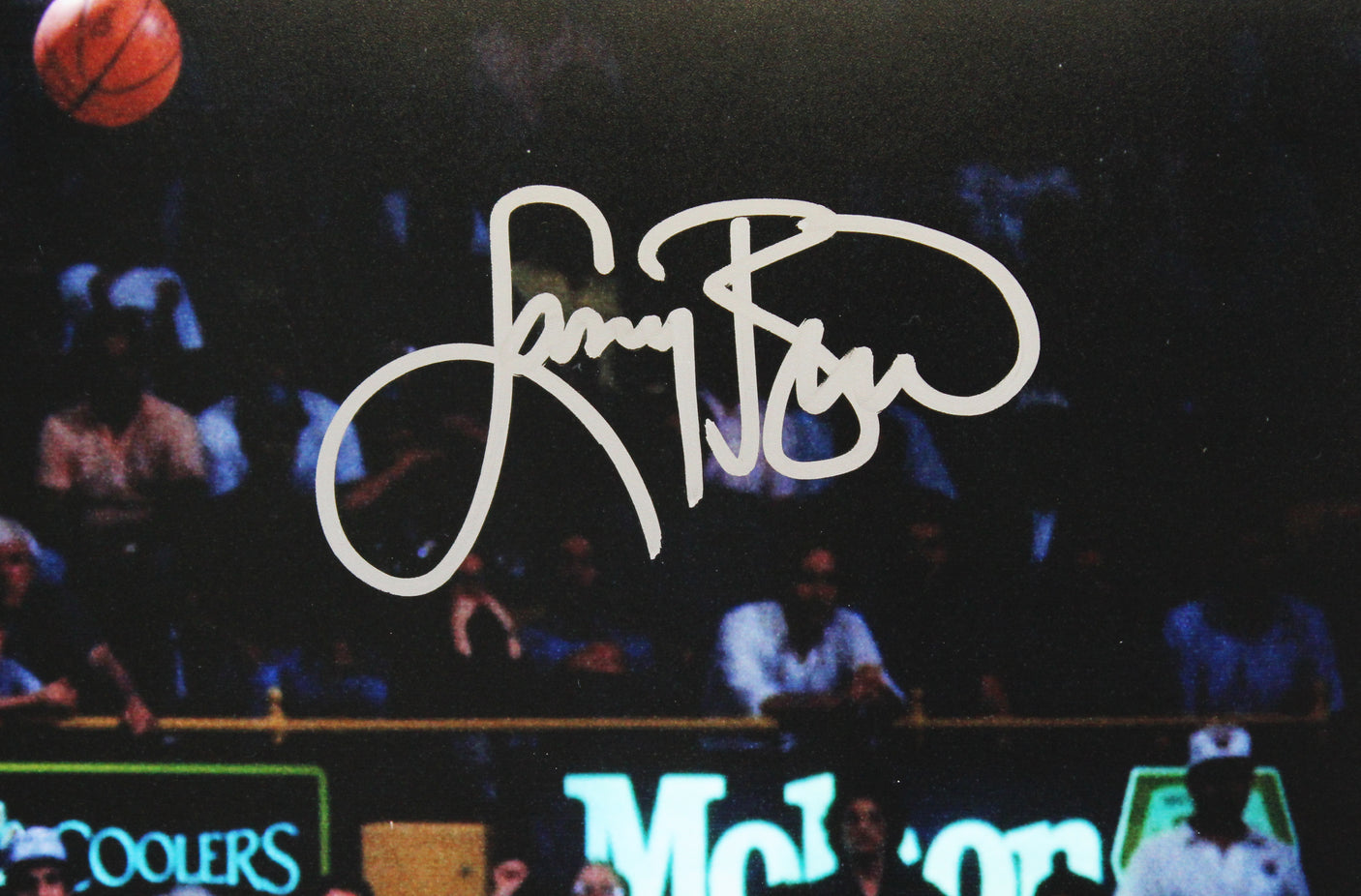 Celtics Larry Bird Authentic Signed 16x20 Horizontal Shooting Photo BAS