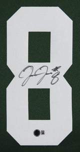 Packers Josh Jacobs Authentic Signed Green Nike Game Framed Jersey BAS Witnessed