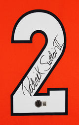 Broncos Patrick Surtain II Authentic Signed Orange Nike Game Jersey BAS Witness