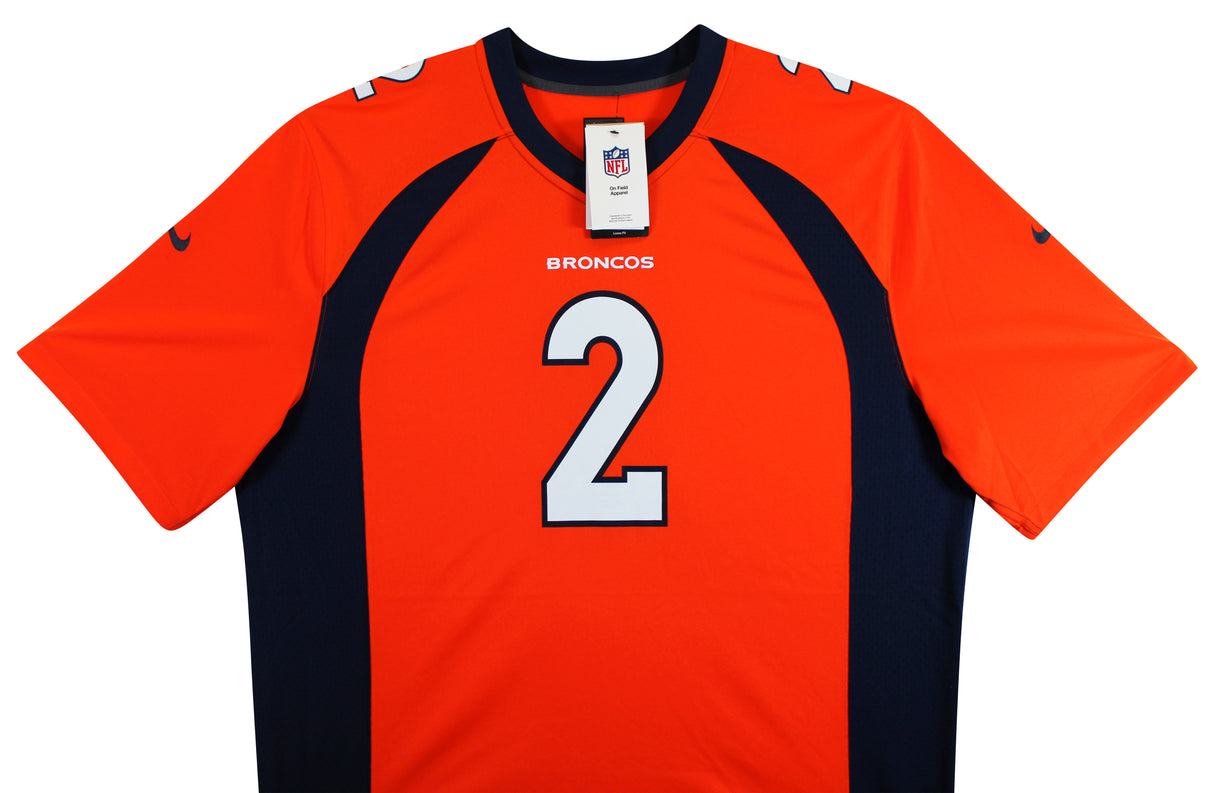Broncos Patrick Surtain II Authentic Signed Orange Nike Game Jersey BAS Witness