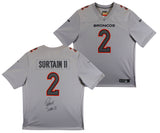 Broncos Patrick Surtain II Authentic Signed Gray Nike Game Jersey BAS Witnessed