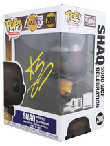 Lakers Shaquille O'Neal Signed #208 Funko Pop Vinyl Figure BAS Witness #3W386155