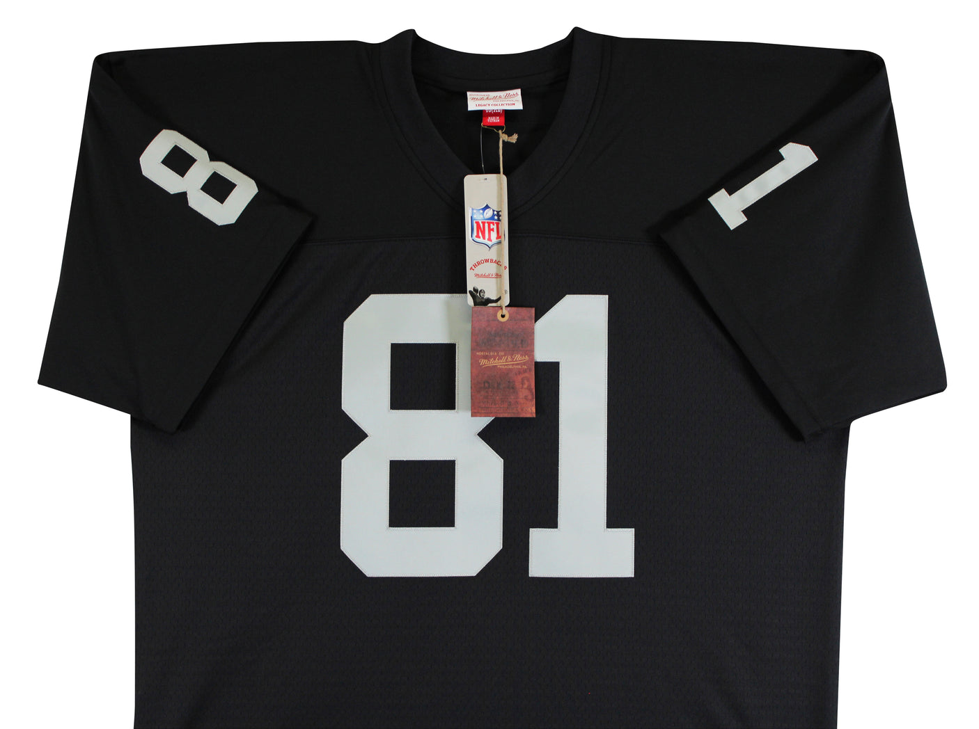 Raiders Tim Brown "HOF 2015" Authentic Signed Black M&N TB Jersey Fanatics